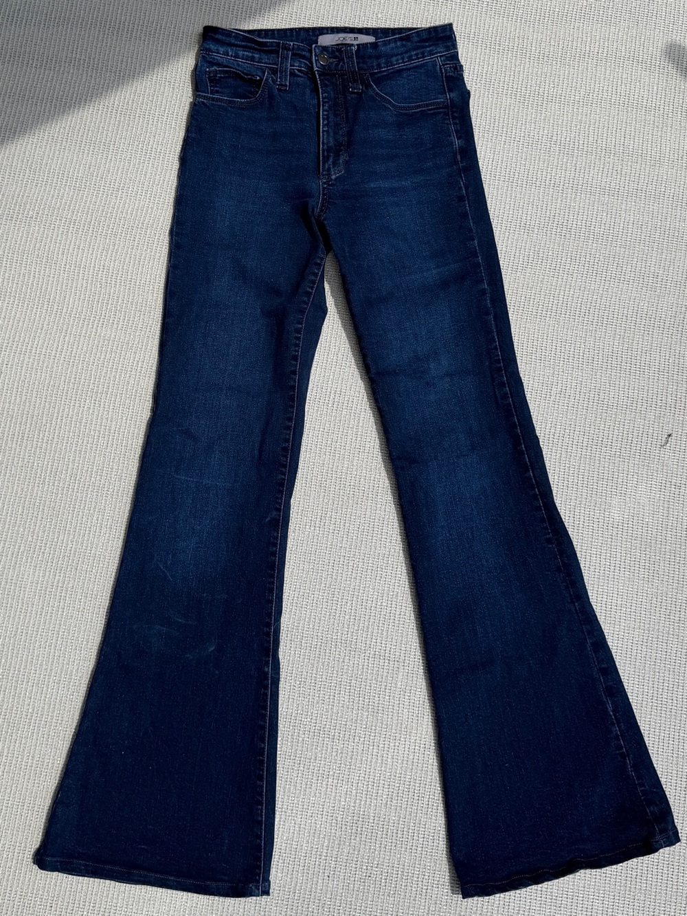 Joe's Jeans Dark Indigo Wide Leg Flare Jeans